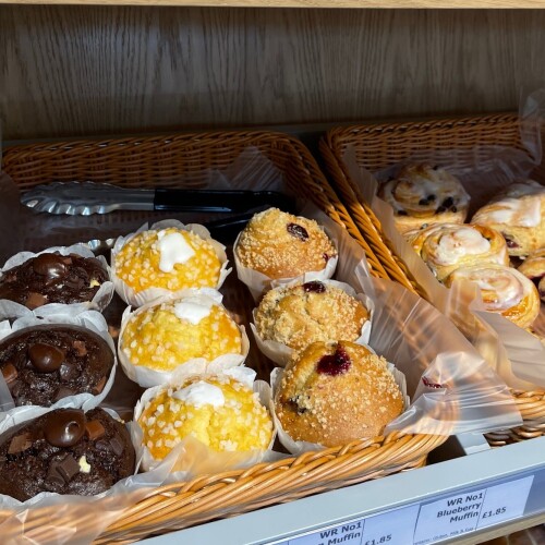 muffins and pastries